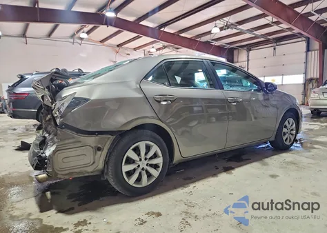 2015 Toyota Corolla L из США, поврежденный, VIN 2T1BURHE6FC461607